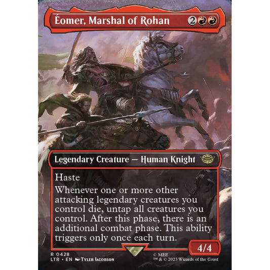 Éomer, Marshal of Rohan, rare, 428, Magic the Gathering, The Lord of the Rings: Tales of Middle-earth