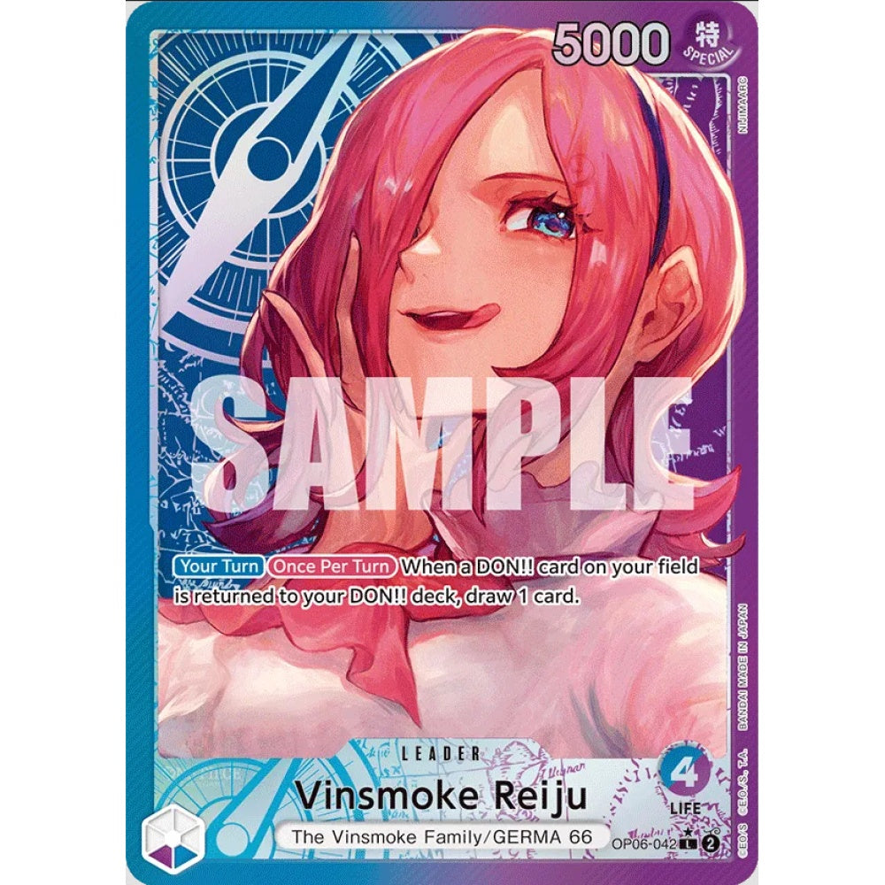Vinsmoke Reiju, OP06-042, Alternate Art, One Piece, Wings of the Captain