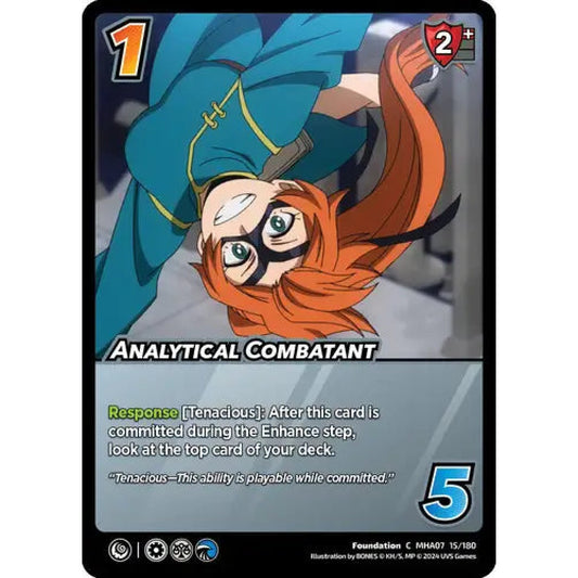 Analytical Combatant, 15/180, C, UniVersus, MHA07 Girl Power