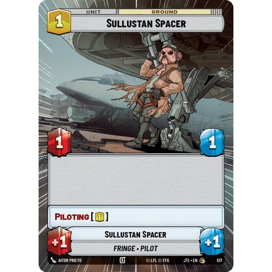 Sullustan Spacer, C, JTL 517) Hyperspace, Star Wars Unlimited