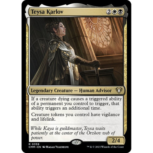 Teysa Karlov rare 359 Magic the Gathering Commander Masters