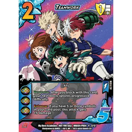 Teamwork, 3/12, P, UniVersus, Promos