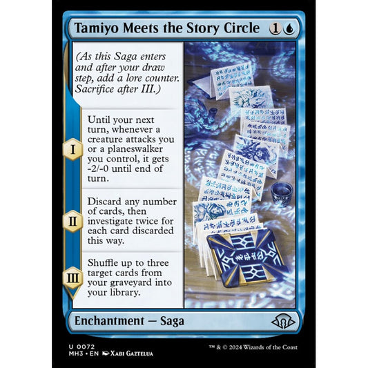 Tamiyo Meets the Story Circle, 72, uncommon, Magic: The Gathering, Modern Horizons 3