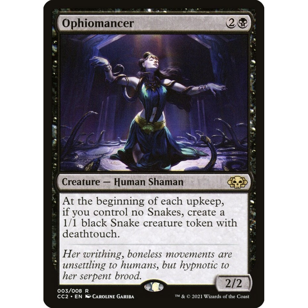 Ophiomancer rare 3 Magic the Gathering Commander Collection: Black