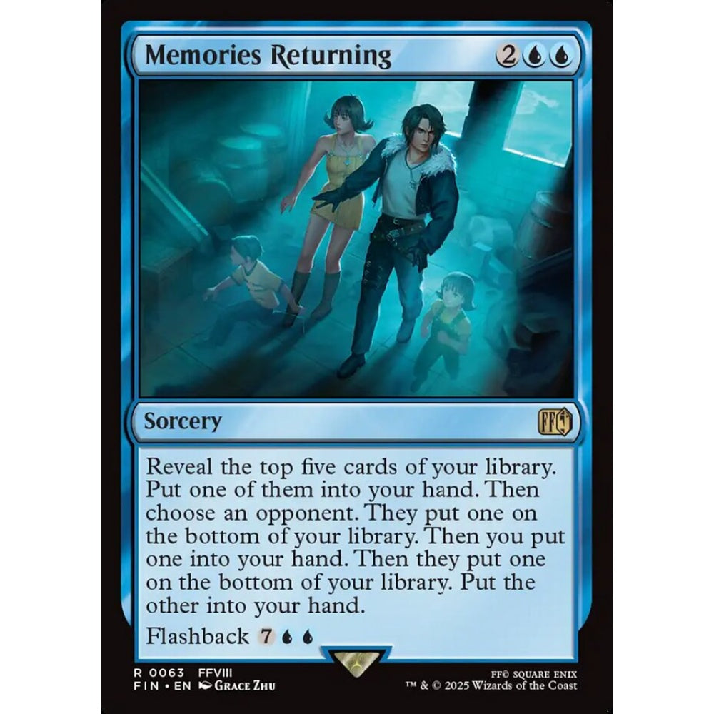 Memories Returning rare 63 Magic the Gathering Final Fantasy