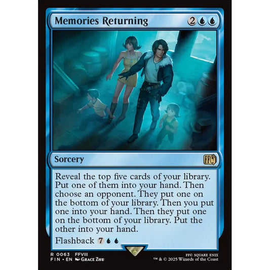 Memories Returning rare 63 Magic the Gathering Final Fantasy