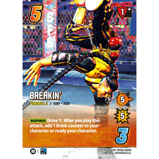 Breakin’ 7/21 SF602 Universus Street Fighter 6: Challanger Series Chun-Li&Jamie Attack UR-ALT