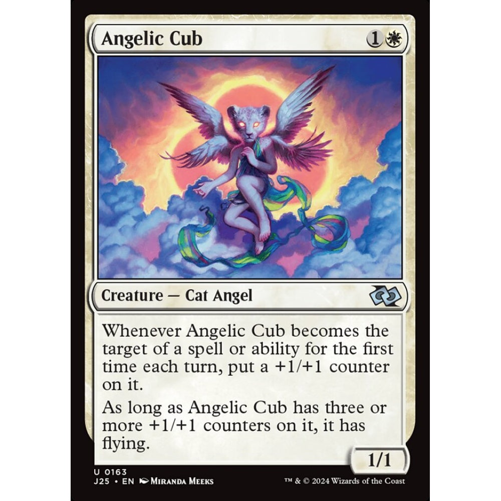 Angelic Cub, 163, uncommon, Magic: The Gathering, Foundations Jumpstart