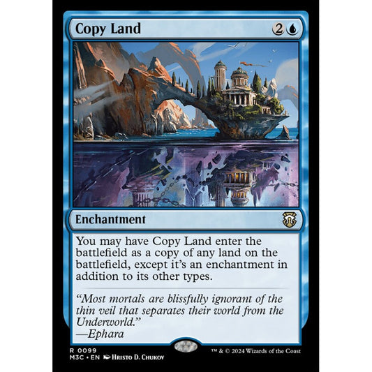 Copy Land, 99, rare, Magic: The Gathering, Modern Horizons 3