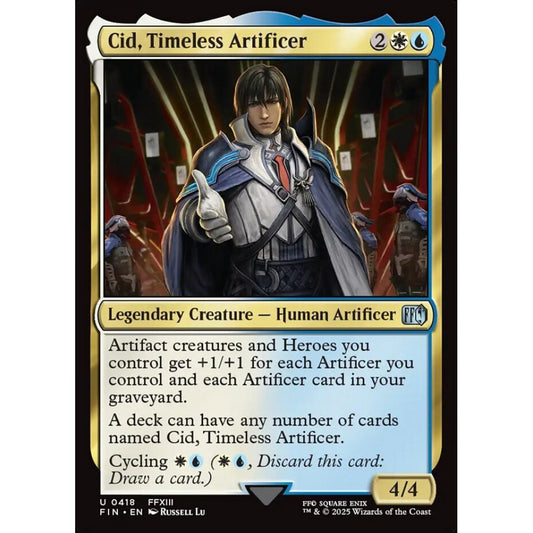 Cid, Timeless Artificer uncommon 418 Magic the Gathering Final Fantasy