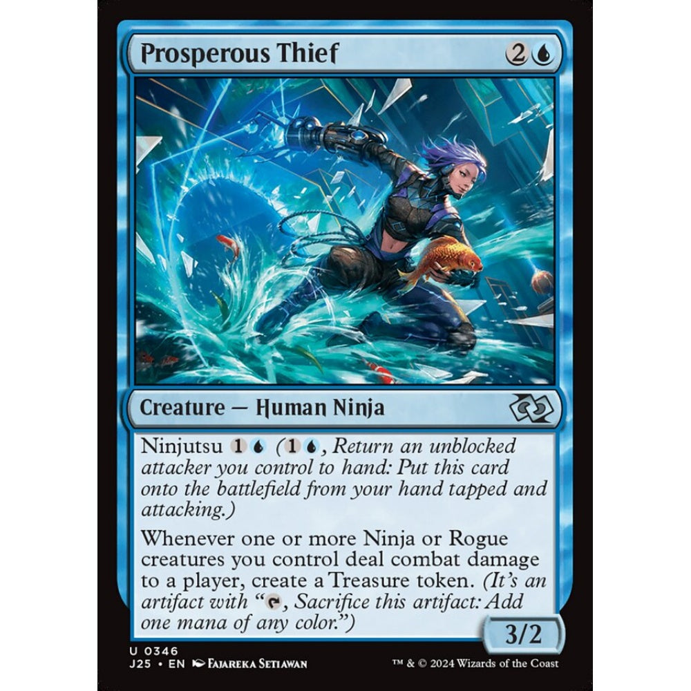 Prosperous Thief, 346, uncommon, Magic: The Gathering, Foundations Jumpstart