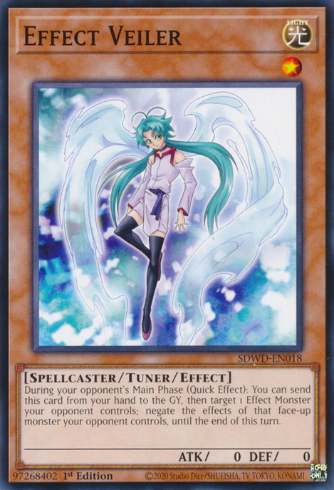Effect Veiler RA01-EN003 QCR Quarter Century Secret Rare Yu-Gi-Oh 25th Anniversary Rarity Collection in Art