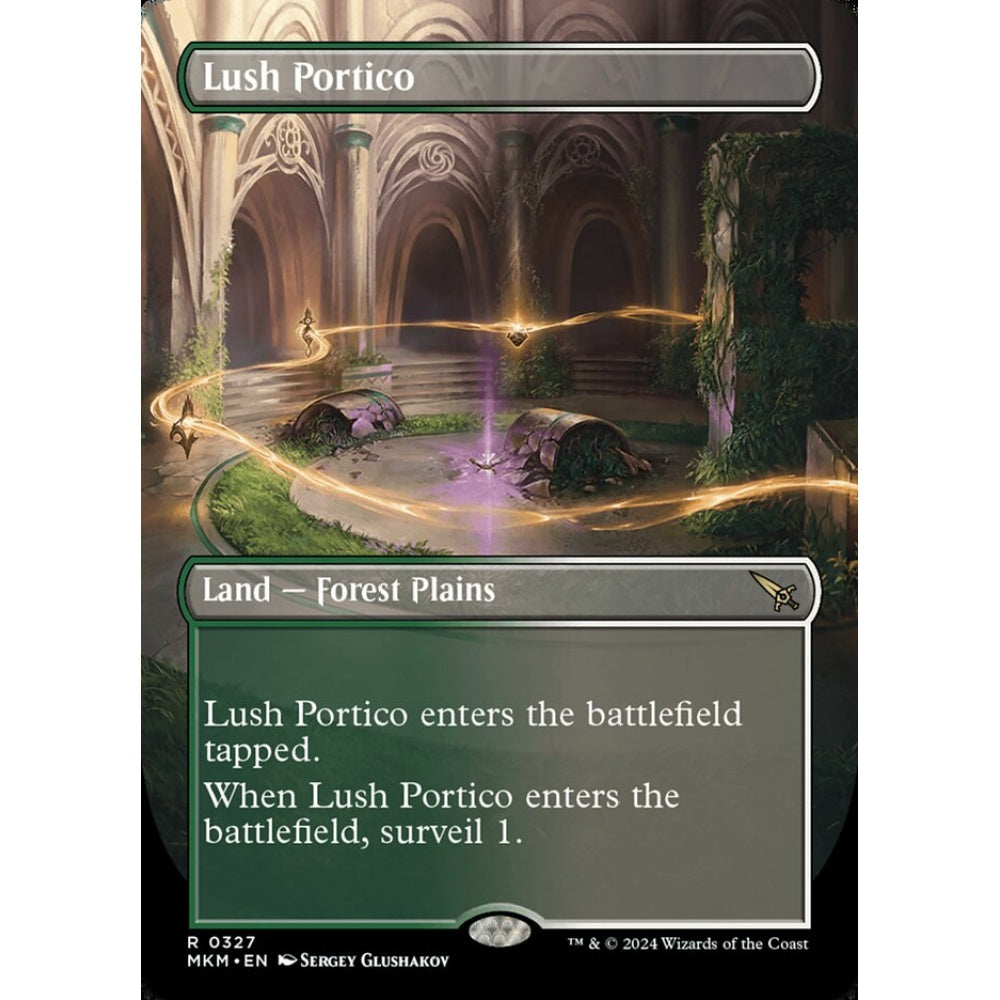 Lush Portico rare 327 Magic the Gathering Murders at Karlov Manor