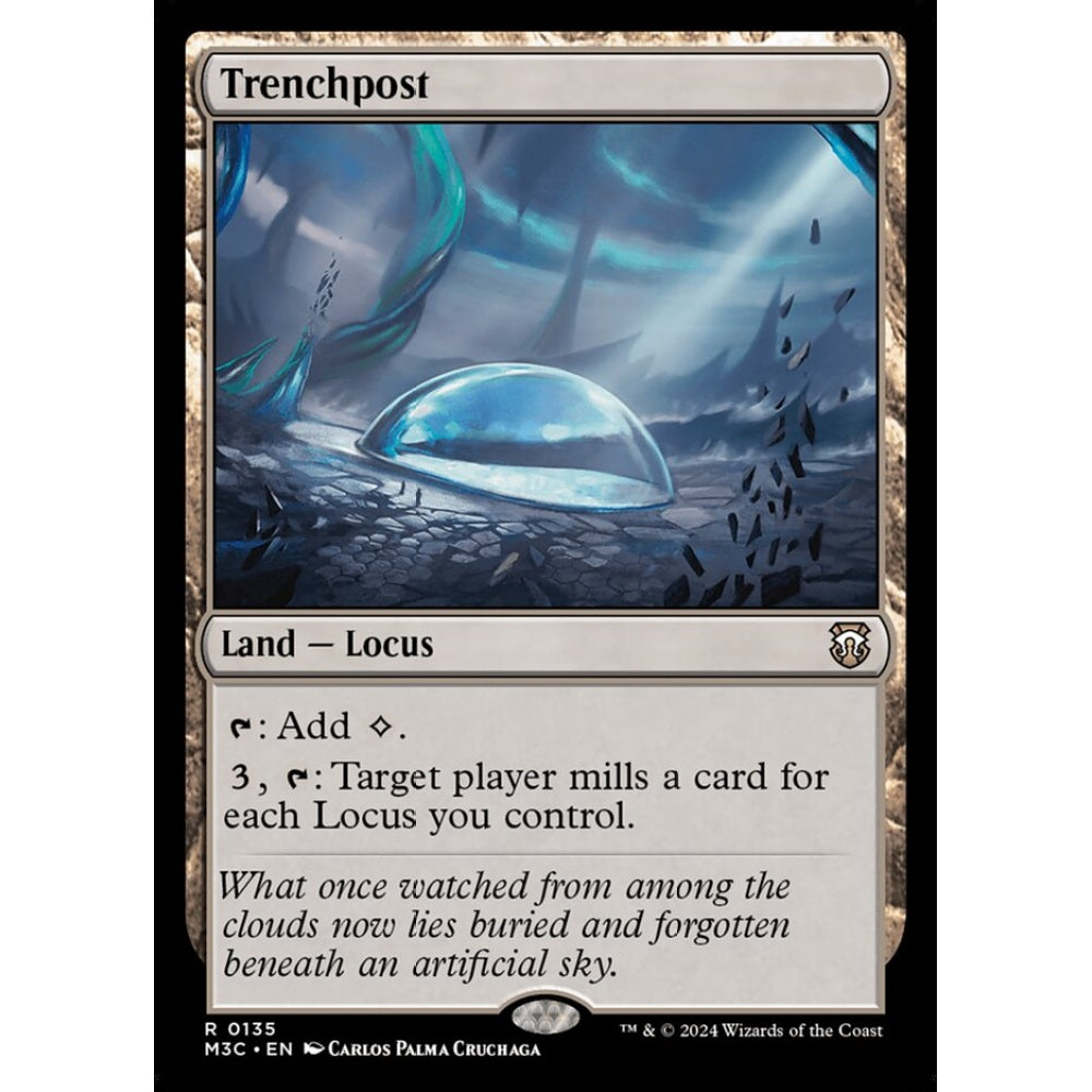 Trenchpost, 135, rare, Magic: The Gathering, Modern Horizons 3