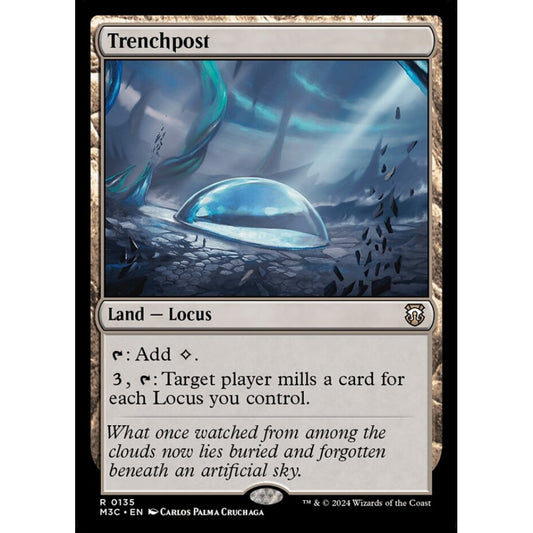 Trenchpost, 135, rare, Magic: The Gathering, Modern Horizons 3