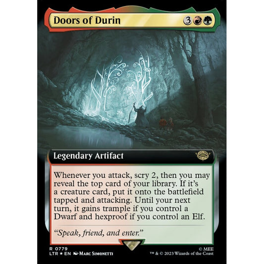 Doors of Durin, rare, 779, Magic the Gathering, The Lord of the Rings: Tales of Middle-earth