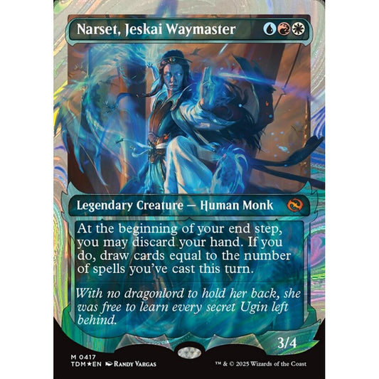 Narset, Jeskai Waymaster mythic 417 Magic the Gathering Tarkir: Dragonstorm