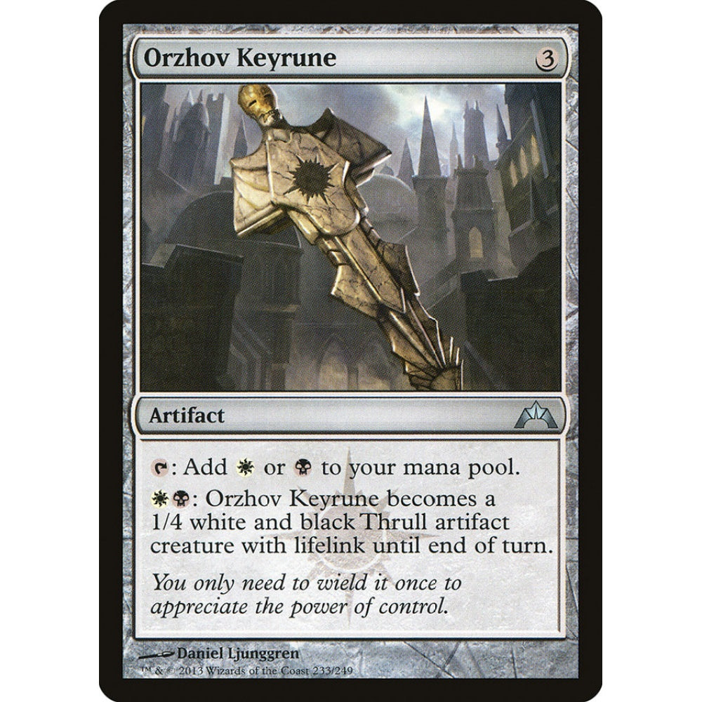 Orzhov Keyrune uncommon 233 Magic the Gathering Gatecrash