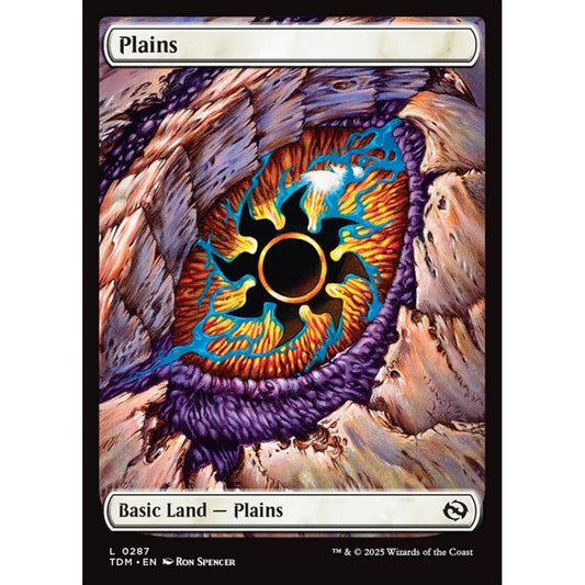 Plains common 287 Magic the Gathering Tarkir: Dragonstorm