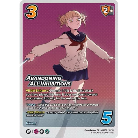 Abandoning All Inhibitions, 10/18, MHA06, Universus, MHA06 Jet Burn, nan