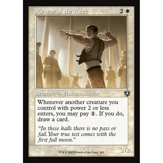 Mentor of the Meek, 345, uncommon, Magic: The Gathering, Innistrad Remastered