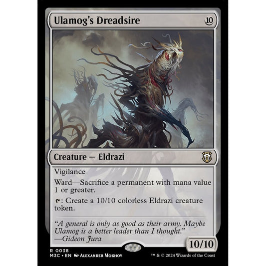 Ulamog's Dreadsire, 38, rare, Magic: The Gathering, Modern Horizons 3