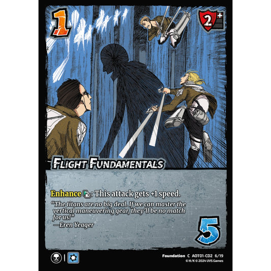 Flight Fundamentals, 6/19, C, UniVersus, Attack on Titan: Battle for Humanity