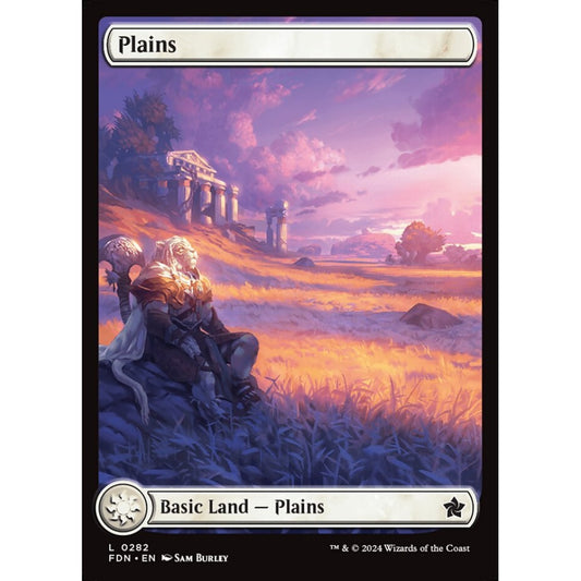 Plains, 282, common, Magic: The Gathering, Foundations