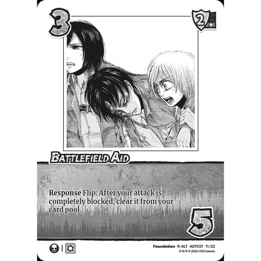 Battlefield Aid, 11/22, R-ALT, UniVersus, Attack on Titan: Battle for Humanity