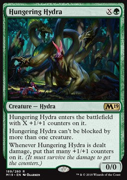 Hungering Hydra - Core 2019 (Rare) [M19-189]