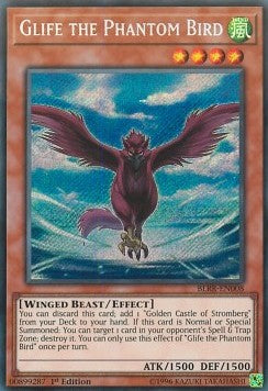 Glife the Phantom Bird - Battles of Legend: Relentless Revenge (Secret Rare) [BLRR-008]