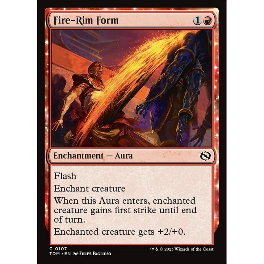 Fire-Rim Form common 107 Magic the Gathering Tarkir: Dragonstorm