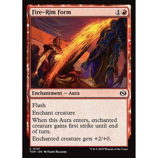 Fire-Rim Form common 107 Magic the Gathering Tarkir: Dragonstorm