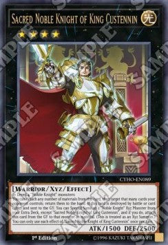 Sacred Noble Knight of King Custennin - Cybernetic Horizon (Ultra Rare) [CYHO-089]