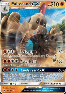 Palossand GX - Celestial Storm (Ultra Rare) [CES-82]
