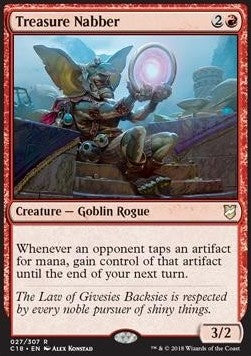 Treasure Nabber - Commander 2018 (Rare) [C18-27]