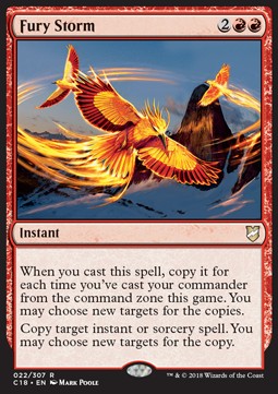 Fury Storm - Commander 2018 (Rare) [C18-22]
