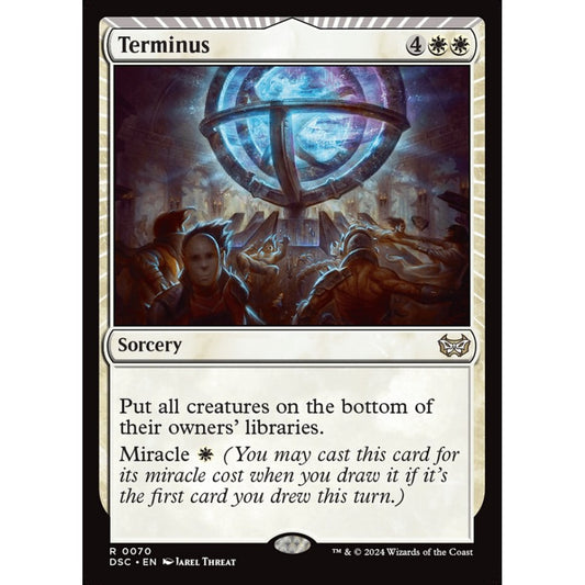 Terminus, 70, rare, Magic: The Gathering, Duskmourn: House of Horror