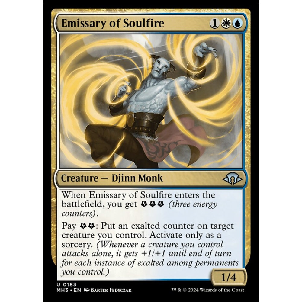 Emissary of Soulfire, 183, uncommon, Magic: The Gathering, Modern Horizons 3