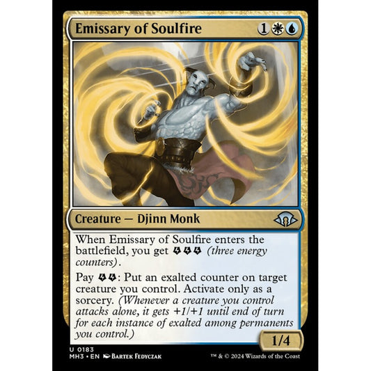 Emissary of Soulfire, 183, uncommon, Magic: The Gathering, Modern Horizons 3