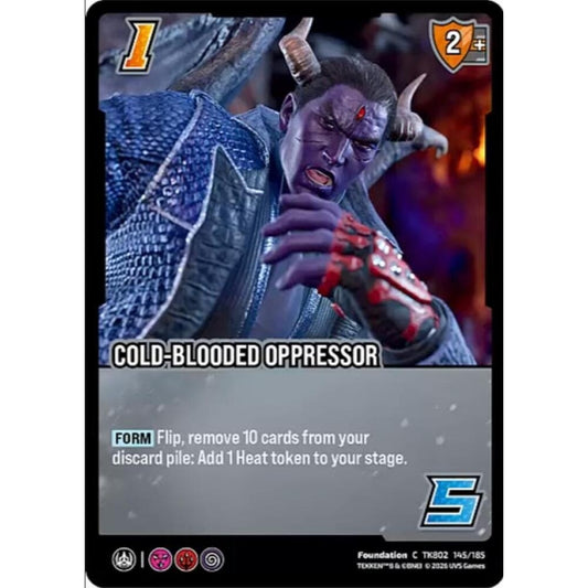 Cold-Blooded Oppressor 145/185 TK802 Universus Tekken 8 Foundation C