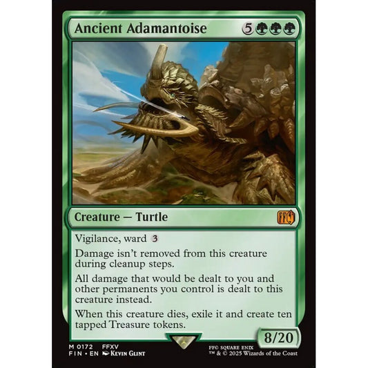 Ancient Adamantoise mythic 172 Magic the Gathering Final Fantasy