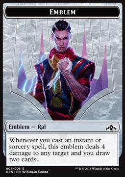 Ral, Izzet Viceroy Emblem - Guilds of Ravnica (Token) [GRN-T07]