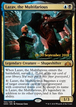 Lazav, the Multifarious - Guilds of Ravnica: Extras (Mythic) [XGRN-184]