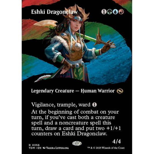 Eshki Dragonclaw rare 356 Magic the Gathering Tarkir: Dragonstorm