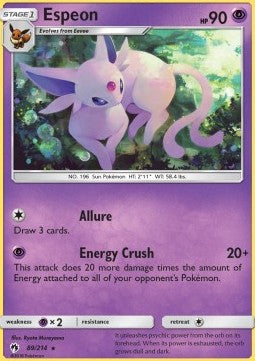 Espeon - Lost Thunder (Rare) [LOT-89]
