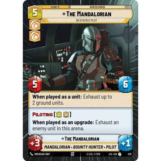 The Mandalorian, U, JTL 472) Hyperspace, Star Wars Unlimited