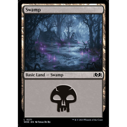 Swamp, common, 271, Magic the Gathering, Wilds of Eldraine