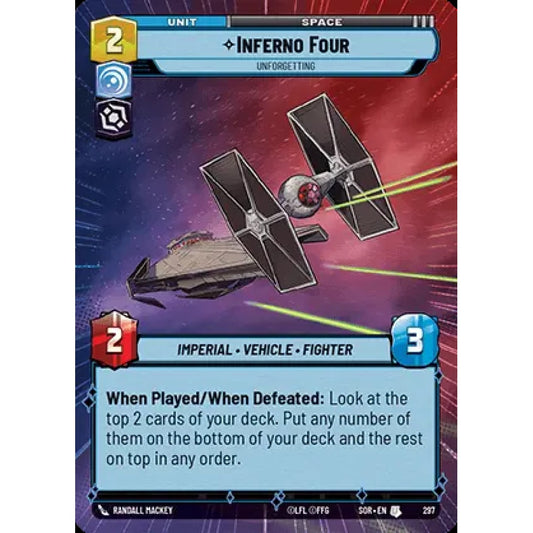 Inferno Four, 297, U, Star Wars Unlimited, Sparks Of Rebellion