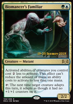 Biomancer's Familiar - Ravnica Allegiance: Extras (Rare) [XRNA-158]